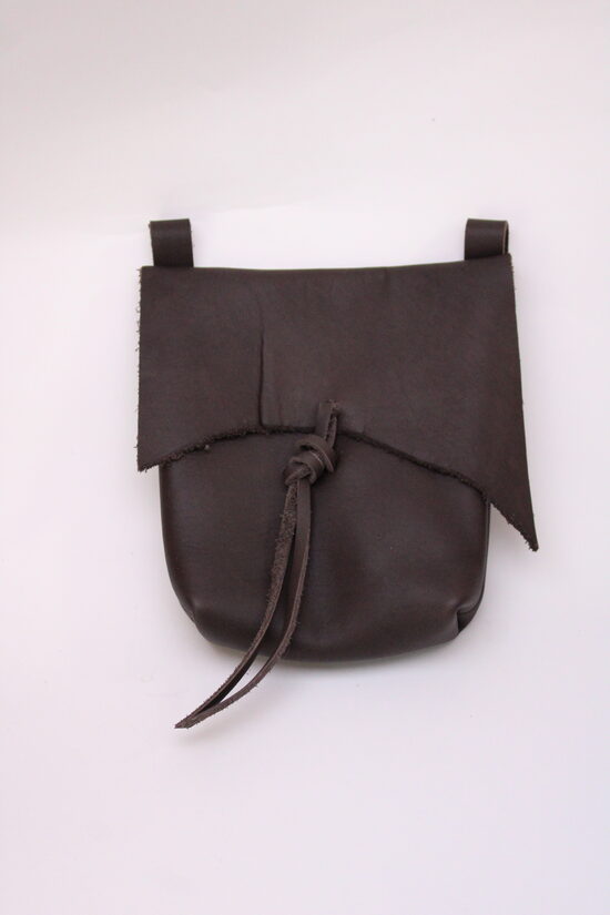 Vidējā jostas soma tumši brūna